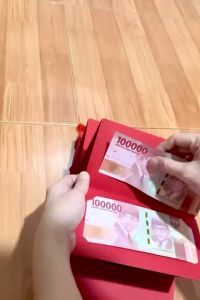 angpao lipat CNY menarik dan bagus serta unik isi 6 dan 10 lipatan