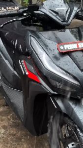 FRONT PLATE FOR MOTORSHOW AND DAILY USES PLATES FIT FOR CLICK 125150160 AND BEAT V1V2V3 FRONT PLATE PANEL