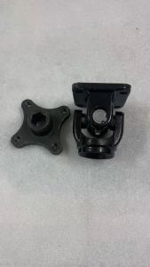 1 khớp cầu và 1 bích cầukhớp cầu tim lỗ đo vuông 5cmđường kính hàn ống 45cm