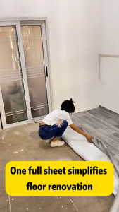 [NEW]Thick 1.5MM Tikar Getah Tebal 1 gulung 20Meter x 2M Large Size Vinyl Flooring  Waterproof Wear-resistant Wooden Tikar Getah Lantai Vinyl Floor Stickers mozek lantai Floor Mat Directly paved on cement floor 地板革