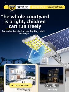 Maiyu | Solar High Power Brightness Motion Sensing Outdoor Garden Street Light
