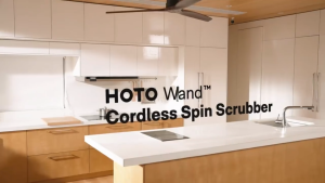 HOTO Wand Cordless Spin Scrubber 360° Rotating