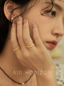 แหวนสีบล็อกหลายชิ้นสำหรับผู้หญิง แหวนเปิดรูปแบบดีไซน์ไฮเอนด์ แหวนสวมหัวพร้อมกล่องของขวัญสำหรับคู่รัก แหวนแฟชั่นสำหรับผู้หญิง