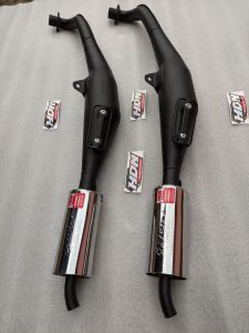 NEW KENALPOT FIZFIZ RFORCE 1 TYPE SPEK BLAYR/PORTING LEHER SHIRIP HDN RACING EXHAUST.