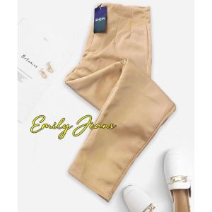 New Trend High Waist Inspired Dupe Trouser Pants Fashion Strechable for Women Casual and Formal Attire Super Sale