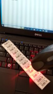 Label Stiker Kertas Thermal 33x15 Direct Sticker Barcode Roll 1 Line 1000 pcs