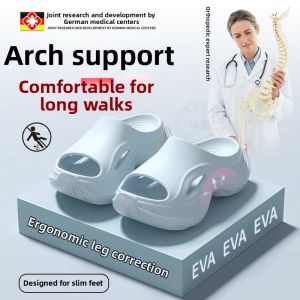 SUZAO | Arch Support Non-slip Anti-odor Increased-height Soft Thick-sole Sandals