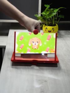 Mobile Phone Screen Amplifier Watch Video Eye Protection Anti-radiation 3D HD Mobile Phone Holder Artifact