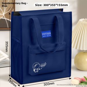 MINGZHUO | Homework Storage Bag School Tote Canvas