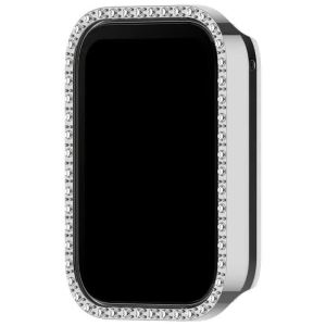 Ốp Bảo Vệ PC Đính Đá Pha Lê Lấp Lánh Bling Diamond Dành Cho Xiaomi Mi Band 8 Pro/9 Pro - Phụ Kiện Thông Minh Bao Da Dây Đeo Tay