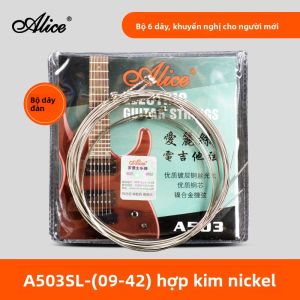 Alice Dây Đàn Guitar Điện Bộ 6 A503 Một Dây Hai Dây Ba Dây Rộng Rãi Dây Hòa Tấu Phụ Kiện Guitar