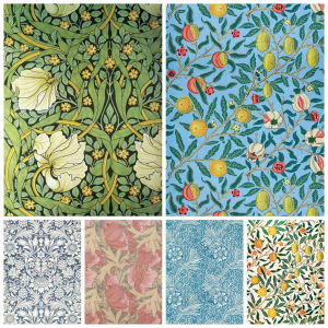 500 1000 1200 2000pcs Jigsaw Puzzle William Morris Museum Vintage Leaf And Flower Pattern For Adult Brain Teaser Family Game Gif