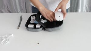 (พร้อมส่ง) กล่องเก็บอุปกรณ์มือถือ เคสแบตสำรอง กล่องสายชาร์จ หัวชาร์จ ฮาร์ดดิสก์HDD กล่องหูฟัง USB EVA Case กระเป๋าอุปกรณ์มือถือ กล่องเก็บมิตร ราคาที่สุด