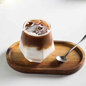 Ly Thủy Tinh Lục Lăng Trong Suốt Ly Cà Phê Đá Ins Ly Rượu Whisky Ly Trà Ly Nước Uống Nước Hoa Quả Giá Trị Vẻ Đẹp