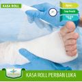 Kasa Roll Hidrofil Medis Kain Perban Gulungan Besar Pembalut Patah Tulang Jumbo 16cm x 40yard. 