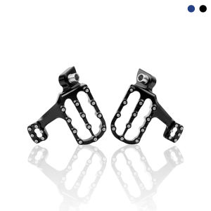 Motorcycle Footrests Pegs Motorbike Aluminium Alloy For Suzuki Yamaha Honda KTM Universal Dirt Pit Bike Foot Peg Pedals