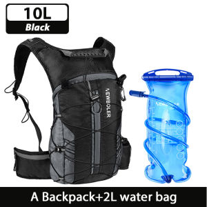 NEWBOLER 10L Cycling Backpack Portable Breathable Ultralight Bicycle Bag Outdoor Sport Climbing Travel Hiking Hydration Bag