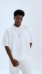 PLAYGROUND - เสื้อโปโลโอเวอร์ไซส์ Concept GROUND: Oversized Polo รุ่น - TPP08182