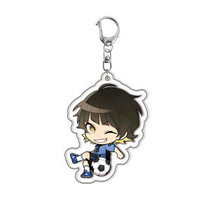 Bandai | Blue Lock Keychain Isagi Yoichi Bachira Meguru Chigiri Hyoma Kunigami Rensuke Acrylic Pendant Anime