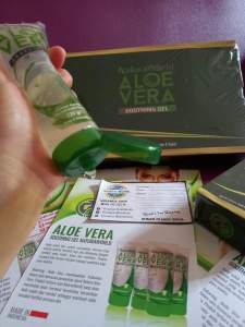 Aloevera Natura World 1 paket FREE MEMBER + BIMBINGAN 100% ORI ( MEMBER RESMI NATURAWORLD )