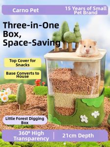 CARNO | Hiding and Playing Digging Toy for Hamsters