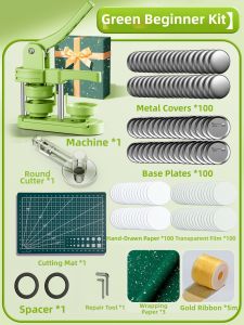 NUOXUNDE | DIY Button Badge Maker For Girls Children Gifts