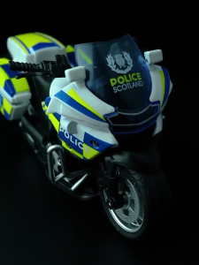 Police Motorbike Toy with Light – Educational Traffic Polis Uniform Motorcycle Mobil Character Toy Set for Boys Girls Kids Pull-Backs Vehicle Playsets Birthday & Christmas Gift