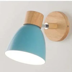 1/2Pcs Modern Fashion Design Iron Circular Adjustable Home Hotel Bedroom Solid Color Wall Light LED Reading Light Study Balcony