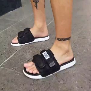 รองเท้าแตะชายหาดผู้ชาย รองเท้าหัวกลม รองเท้าแตะผู้ชาย รองเท้าแฟชั่นระงับกลิ่นกาย