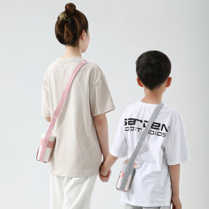 Outdoor Portable Beverage Bottle Strap Insulation Cup Cover Crossbody Portable Water Bottle Bag Canning Cup Protector