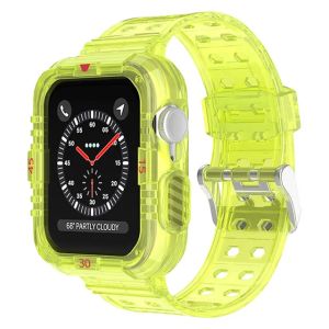 Strap Case Transparent Apple Watch Iwatch Series 1 2 3 4 5 6 7 SE 8