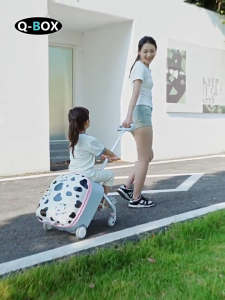 Q-BOX READY Stock NEW 20inch Travel Bag Travel Luggage Kid Foldable Trolley Carry on Suitcase Luggag