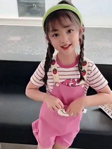 Set 2ini1 Jumper Lotso Anak Perempuan 1-5 Tahun/Setelan Anak Cewek Fasihon