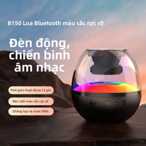 SENXUN | Loa Bluetooth Karaoke Mini Senxun Loa Kép Công Suất 5W Âm Bass Mạnh Bluetooth 5.3 Hỗ trợ USB/Thẻ Nhớ TF