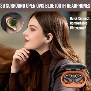 3d Surround Open Ows Bluetooth Headphones Portable Wireless Bluetooth Earphone Waterproof Long-Lasting Battery Life