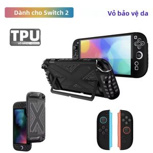 Ốp Bảo Vệ Nintendo Switch 2 Chất Liệu TPU+PC Thiết Kế Công Thái Học Chống Sốc Chống Rơi Có Tay Cầm Chống Trượt Bảo Vệ Màn Hình