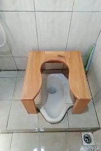 Tinggi 30cm KURSI WC DUDUK model U Ibu Hamil Pasien Strok Orang Sakit Double Packing