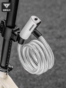 TOSUOD | Portable Security Steel Cable Bike Lock for Mountain Road and E-bikes