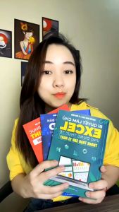 Sách Word - Excel - Powerpoint Bộ 3 Cuốn Tin Học Văn Phòng Thành Thạo Sau 15 Ngày In Màu - Có Kèm Video Hướng Dẫn Chi Tiết + Tặng Kèm Sách Thủ Thuật