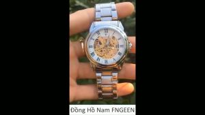 FNGEEN 8866 Otomatis Jam Tangan Pria Anti Air Original 100% Luxury Stainless Steel Mekanis Watch
