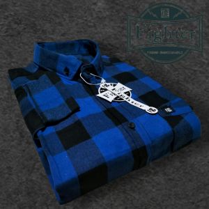 SIZE JUMBO KEMEJA FLANEL PRIA DAN WANITA LENGAN PANJANG PREMIUM