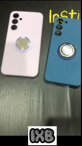 IXB Sam A07 A17 A26 A36 A37 A55 A56 A57 Phone Case with magnetic finger ring / kick stand