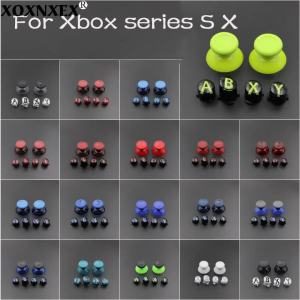 Replacement Thumbsticks Joystick Caps+ABXY Buttons Kit For Xbox Series X S Controller Multiple Color Options Repair Accessories