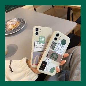 Case DEAMOR Oppo A5 2020 A5S A7 A9 2020 A11K A12 A13 4G 5G A15 A15S A16 A156S A54 4G A74 4G F9 Casing Softcase Starbucks X MCD Premium 3D Camera S1