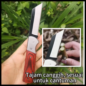 Grafting knife Foldable multi-purpose gardening pruning knife for Pisau Pruning Budding dan Grafting Pokok 多功能嫁接刀