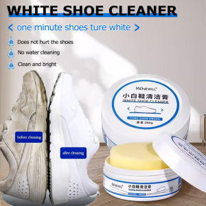 260g Shoe Cleaning Cream for All Colors japan white shoe cleaner no water cleaning multipurpose sports shoe cleaner leather shoes canvas shoes bags car interiors effective dirt removal whitening de-yellowing de-oxidizing decontamination cleaning paste