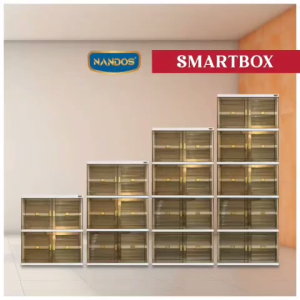 JUMBO NAIBA SMARTBOX LEMARI SERBAGUNA PINTU TRANSPARAN