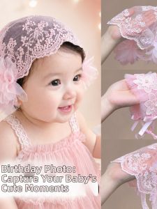 DUBAO | Summer Lightweight Lace Princess Hat UV Protection Sun Visor Flower Decor
