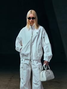 SMFK | Vintage Dyeing Short Zipper Jacket