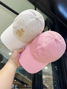Cute Cartoon Bear Duckbill Cap Womens Summer Casual Travel Face Slimming Baseball Cap Sweet Lovely Sun Protection Hat